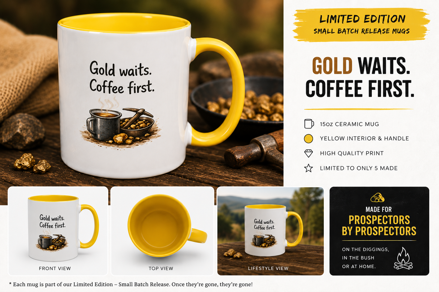 Limited Edition Mugs – Small Batch Release #001