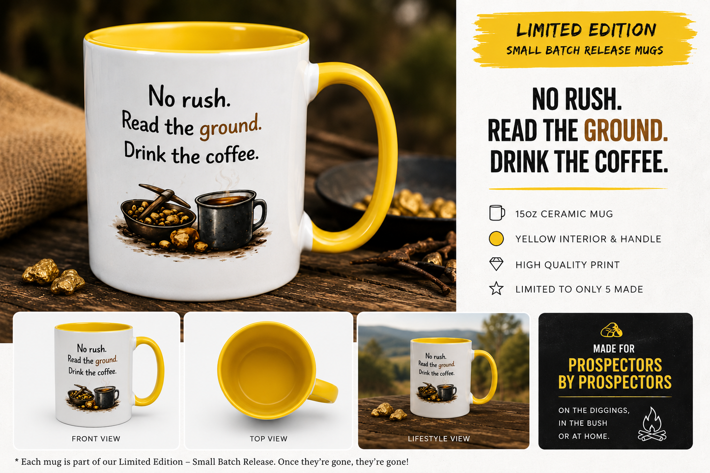 Limited Edition Mugs – Small Batch Release #001