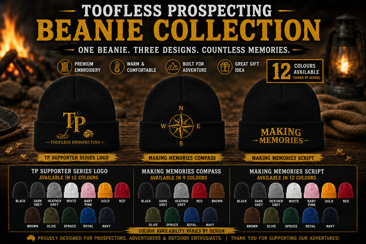 Beanie Range